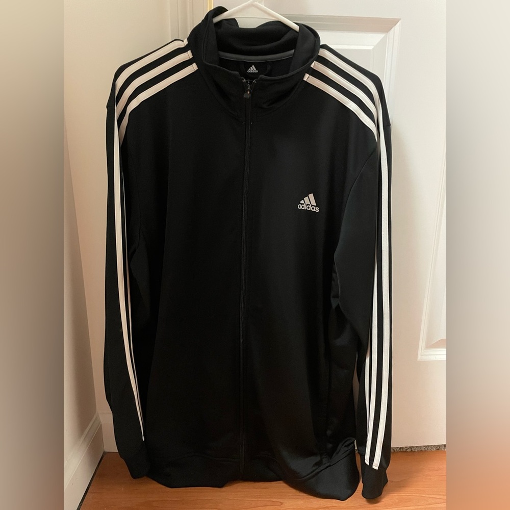 Men's Adidas Tricot Track Jacket Xl Gem